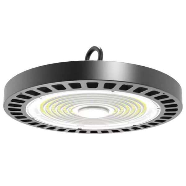 Sunlite LED 200W 400W= 28000 Lmn 5000K Dimmable Black 120-277V IP65 Commercial UFO High Bay Light Fixture 89782-SU - main